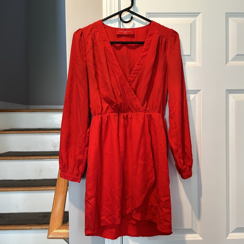 Red dress